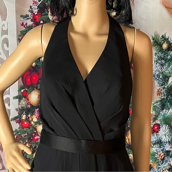 Halter with trailing sheer bow detail - Picture 5 of 5